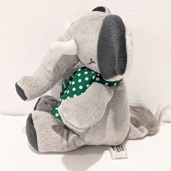2/$20 Kinder Surprise grey elephant plush 9” - Picture 2 of 6